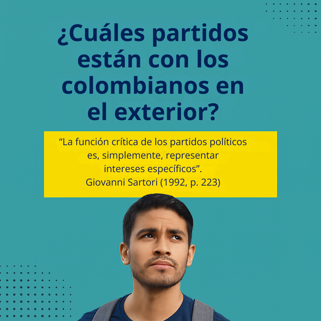 Entre promesas y silencios: la migración colombiana frente a los partidos políticos