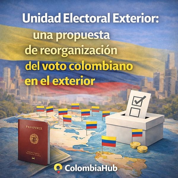 Unidad Electoral Exterior: una propuesta de reorganización del voto colombiano en el exterior