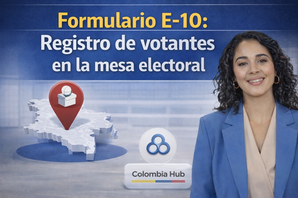 Formulario E-10: Registro de votantes en la mesa electoral