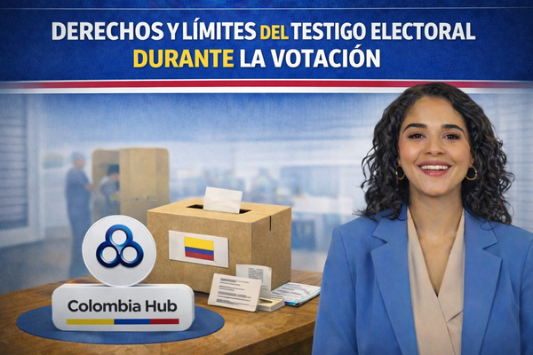 Derechos y límites del testigo electoral durante la votación