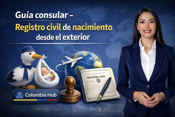 Guía consular- Registro civil de nacimiento desde el exterior