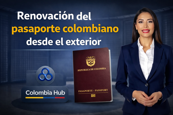 Renovación del pasaporte colombiano desde el exterior