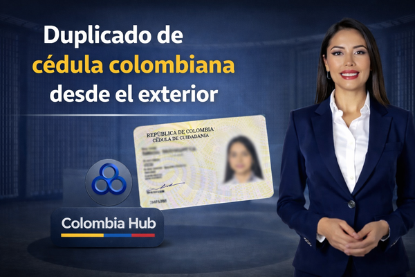 ¿Cómo sacar el duplicado de la cédula colombiana desde el exterior?