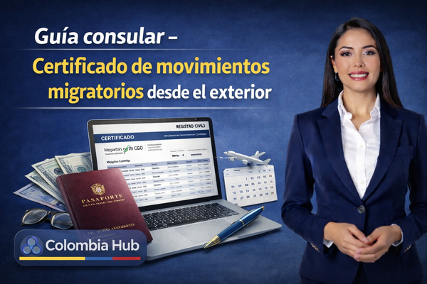 Guía consular- Certificado de movimientos migratorios desde el exterior
