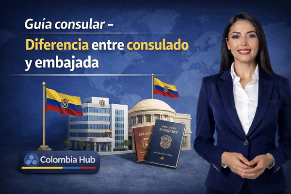 Guía consular- Diferencia entre consulado y embajada