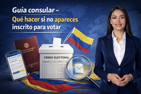 Guía consular- ¿Qué hacer si no apareces inscrito para votar?