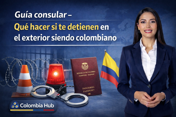 Guía consular- ¿Qué hacer si te detienen en el exterior siendo colombiano?